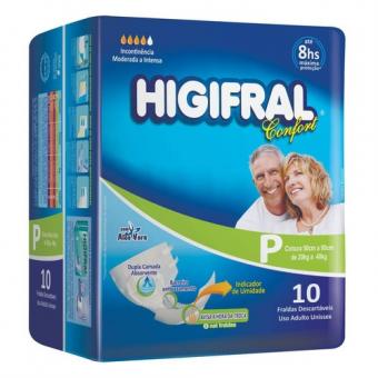 FRALDA HIGIFRAL CONFORT MEGA P 30UN