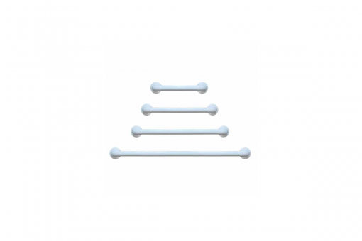 BARRA APOIO 40CM ALUMINIO