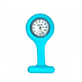 Relógio de Lapela Azul Claro - Pamed - Código 1665-1-1