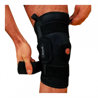 ORTESE JOELHO C/DOBRADIÇA METALICO JOELHEIRA ARTICULADA BC0033 MERCUR - Código 1726-3-1