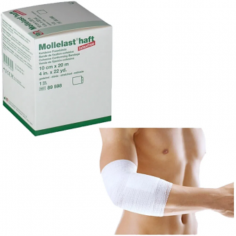 BANDAGEM ELASTICA ADESIVA TENSOTAPE 10X4,5 MT - Código 1764-1-1