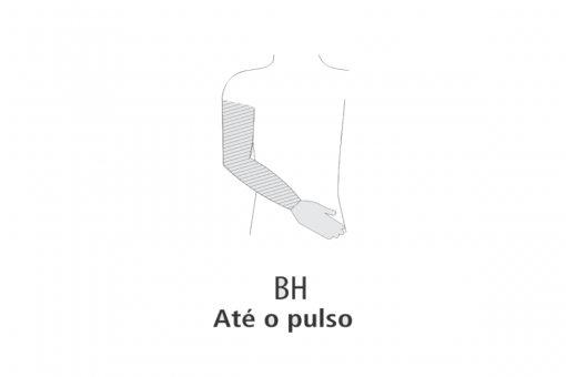 BRACADEIRA BH ATE O PUNHO COMFORTLINE COTTON 30-40